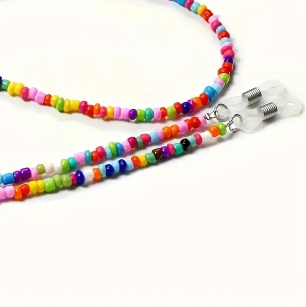 HANDCRAFTED GLASSBEAD BOHO EYEGLASS CHAIN